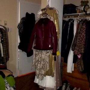 Dorothy Perkins Red Leather